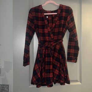 Cute flannel dress